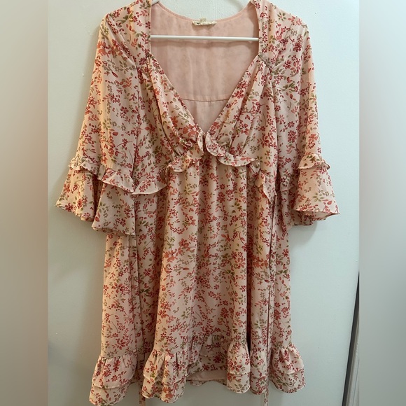 For Love and Lemons Cherry Blossom Dress M - Picture 2 of 3